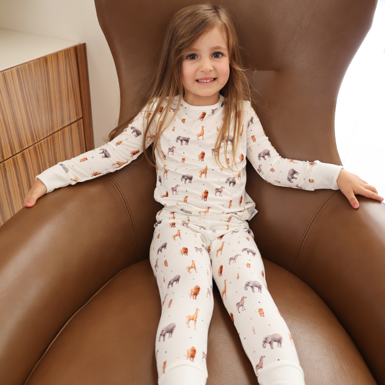 Children's PJ Set Mini Jungle