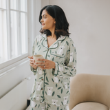 Damen Schlafanzug Set Koala Langarm