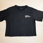 Women's Cropped Hemp Breastfeeding T-Shirt - No Sleep Club