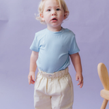 Bamboo Everyday Kinder T-Shirt Soft Blue