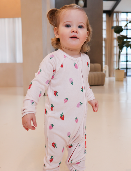 ZIPSTER™ Ribbed Strawberry