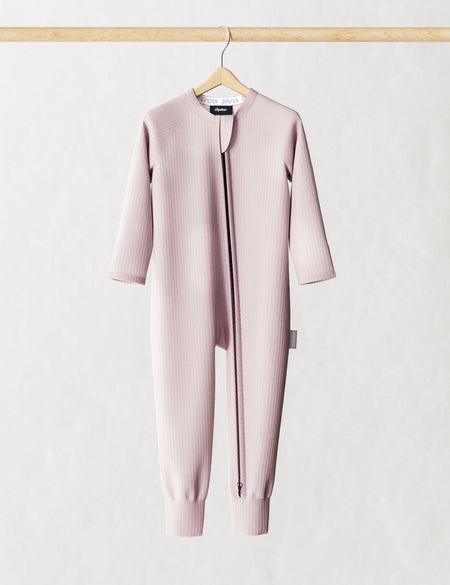 ZIPSTER™ Ribbed Baby Pink