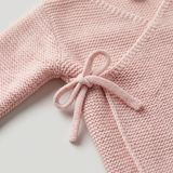 Pure Pink Wrap Cardigan