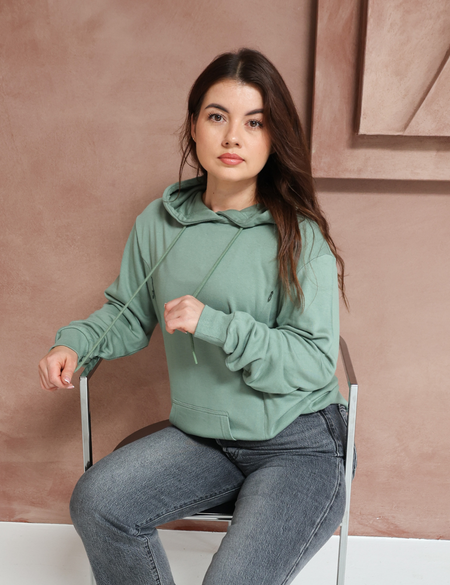 Bamboo Breastfeeding Hoodie - Olive