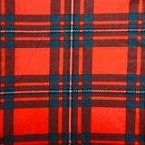 Bambus-Pyjama-Set für Frauen - Rot Tartan