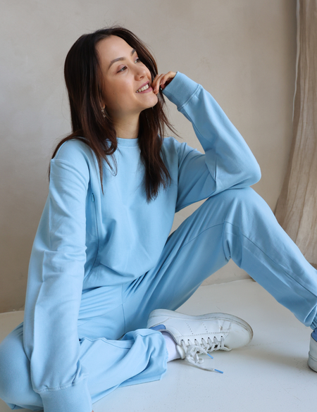 Bamboo Sweatpants Baby Blue