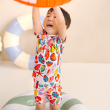 Children's Shortie PJ-Set Funky Muscheln