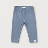 Ribbed Bambus-Leggings „Blueberry“