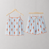 Damen Schlafanzug Set Wavy Lobster