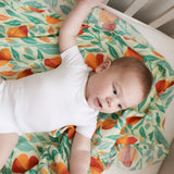 Floral Large Muslin Blanket