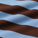 Still-T-Shirt in Übergröße Blau und Braun