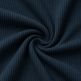 Ribbed Bambus-Leggings „Midnight“