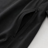 Still-T-Shirt in Übergröße Schwarz