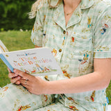 Damen Schlafanzug Set Set Peter Rabbit Hill Top Friends