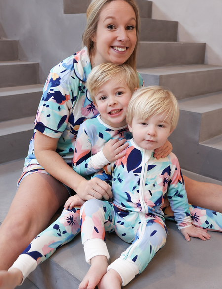 Ladies Pyjamas Set Watercolour