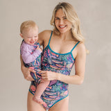 Damen-Badeanzug Weird Fishes