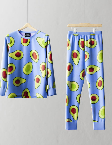 Children's PJ Set Avocado
