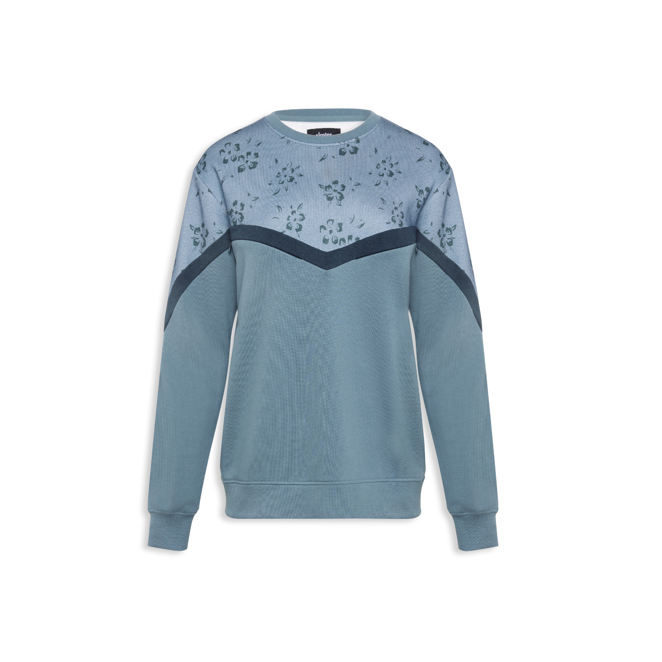 Breastfeeding Sweatshirt - Blue Floral