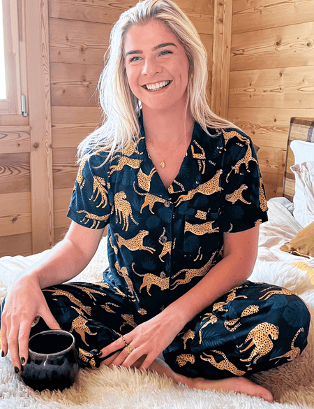 Cheetah Women's Pyjama Set - Zipster